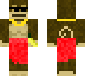 mega swag monkey on beach