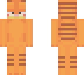 nakey garfield 3pxl arms
