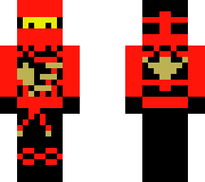 ninja skybound red suit