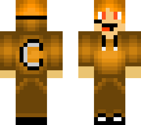 orange gamer boy
