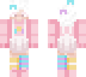 pastel ribbon outift