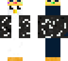 pinguin with drip and crown