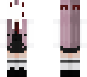 pink hair mask girl