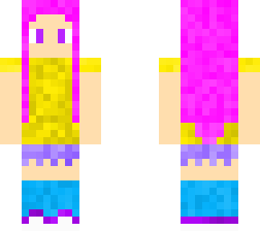pink haired girl