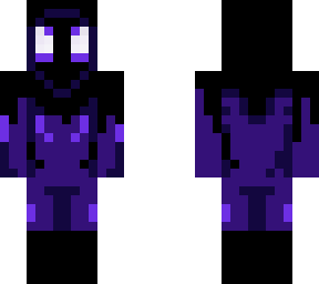 purple and black spider women