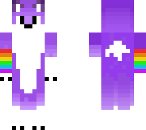 purple fox w/ rainbow band -- entry