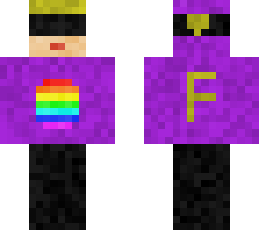purple hoodie boy