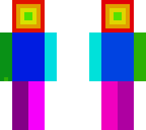rainbow skin