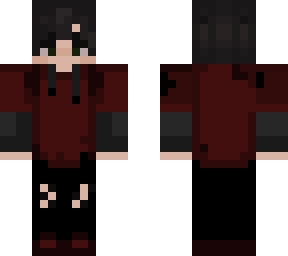 red hoodie skin 76857245275