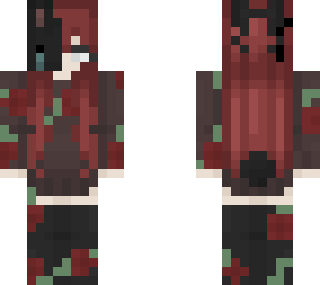 red rose bunny girl