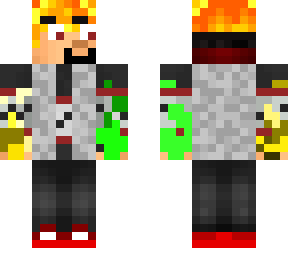siryakari green and yellow fire hands