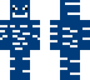 windows blu screen of death skin but its the minecraft blu player of death lol