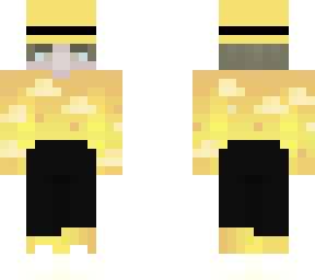 yellow cloud boi with hat