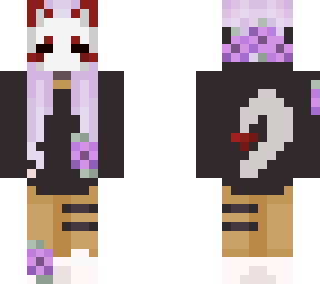 <3 purple kitsune <3