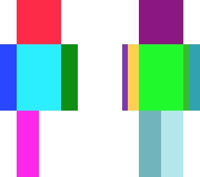 "rainbow" man