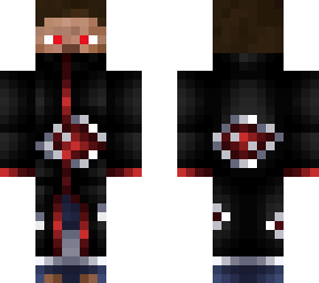 akatsuki steve with sharingan