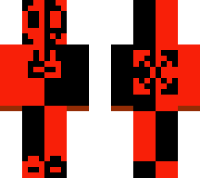 black and red shy guy