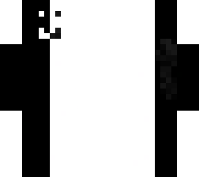 black and white skin