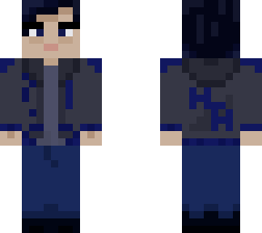 blazing blue oc (no glasses)