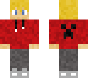 blond hoodie boy