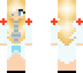 blonde doctor girl