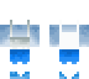 blue clothes(shaded)