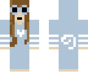 blue girl