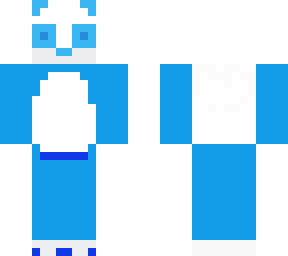 blue panda