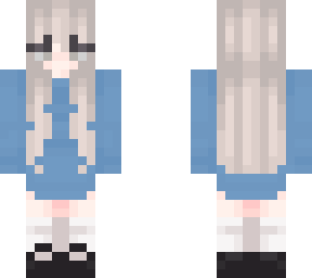 blue sweater