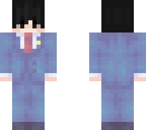 blue tuxedo