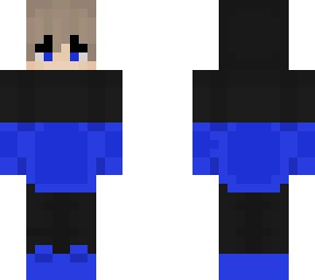 boy with blue hoodie