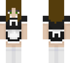 brown hair maid