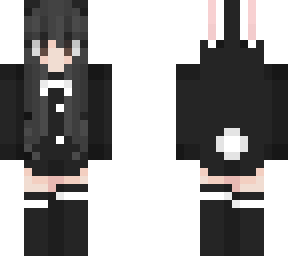 bunny hood! (black) read desc please~