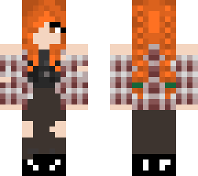 checked shirt girl