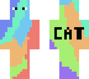 colourful cat