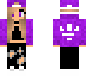 cute purple camo adidas girl