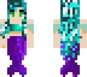 cyan mermaid