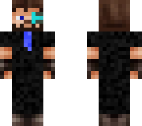 dark blue tie