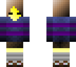 frisk minecraft skin