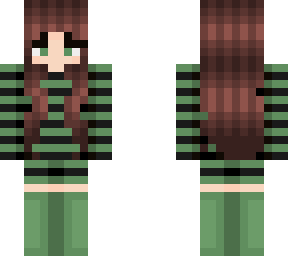 green elf girl