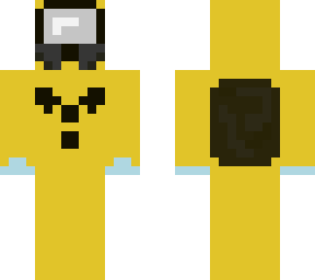hazmat suit (brown) (backpack)
