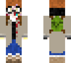 infected jaybird (minecraft oc/persona