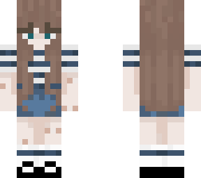 kawaii striped shirt girl <3