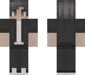 man with black hair