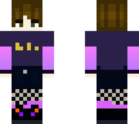 me as a minecraft skin