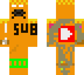 my new minecraft skin