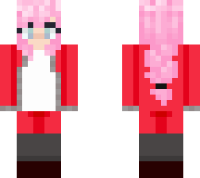 not all mine pink haird girl