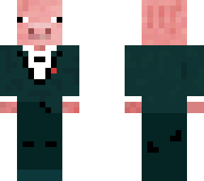 pig in jacket(does'nt mean he cant do business)