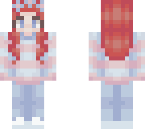pink and blue flowercrown girl