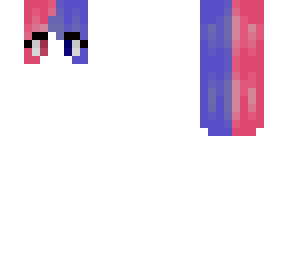 pink ish red & blue hb